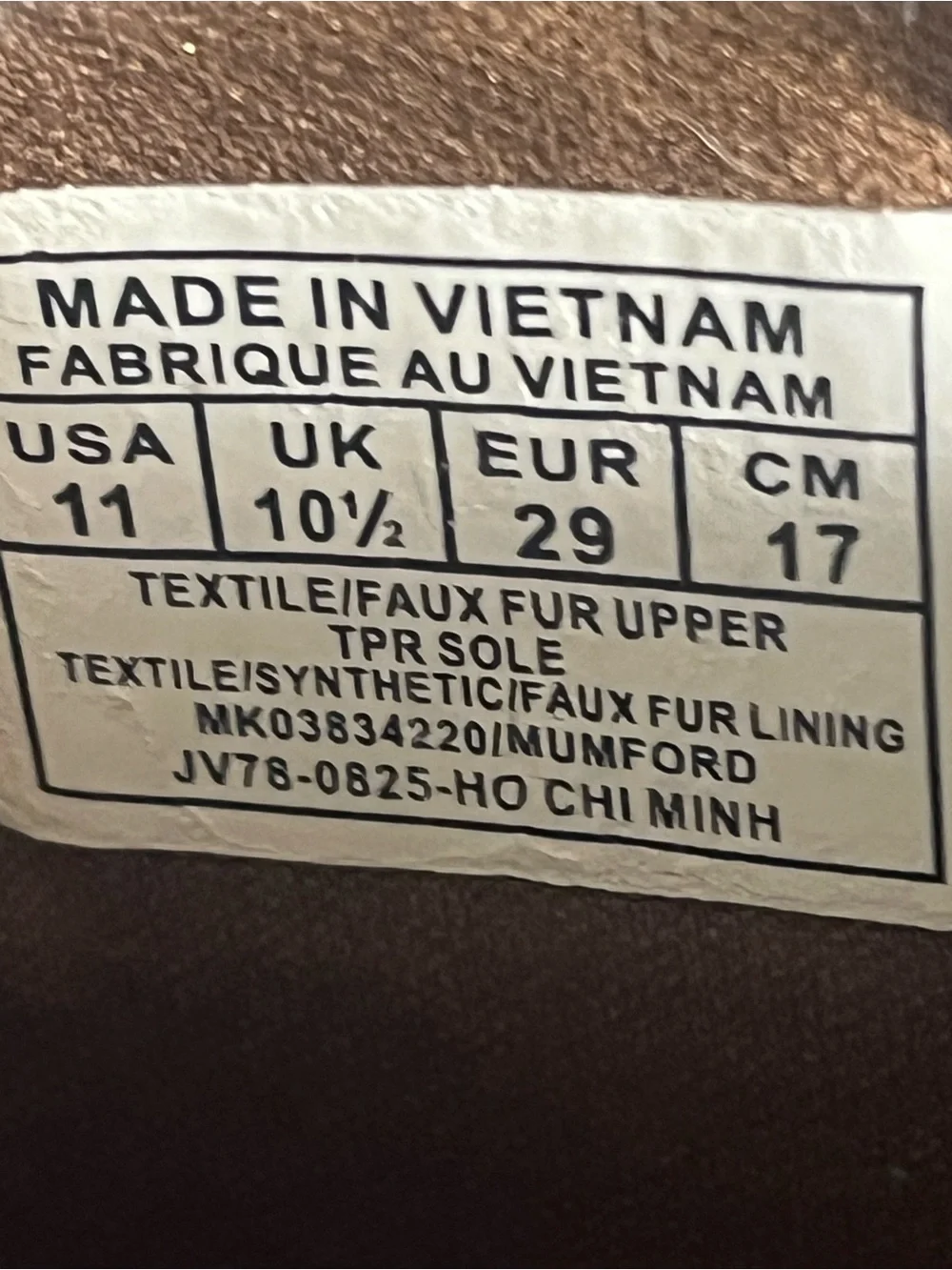 Micheal Kors size 11 boots children